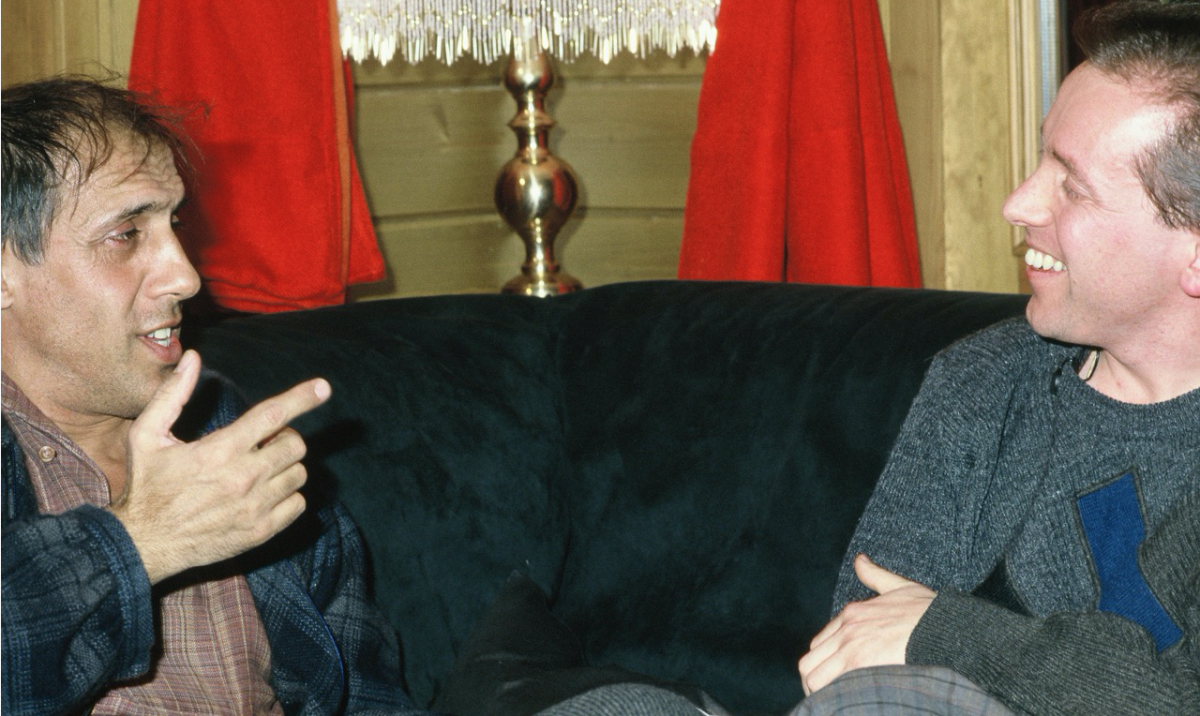 Adriano Celentano nella residenza di Asiago. Foto di Massimo Pacciorini-Job