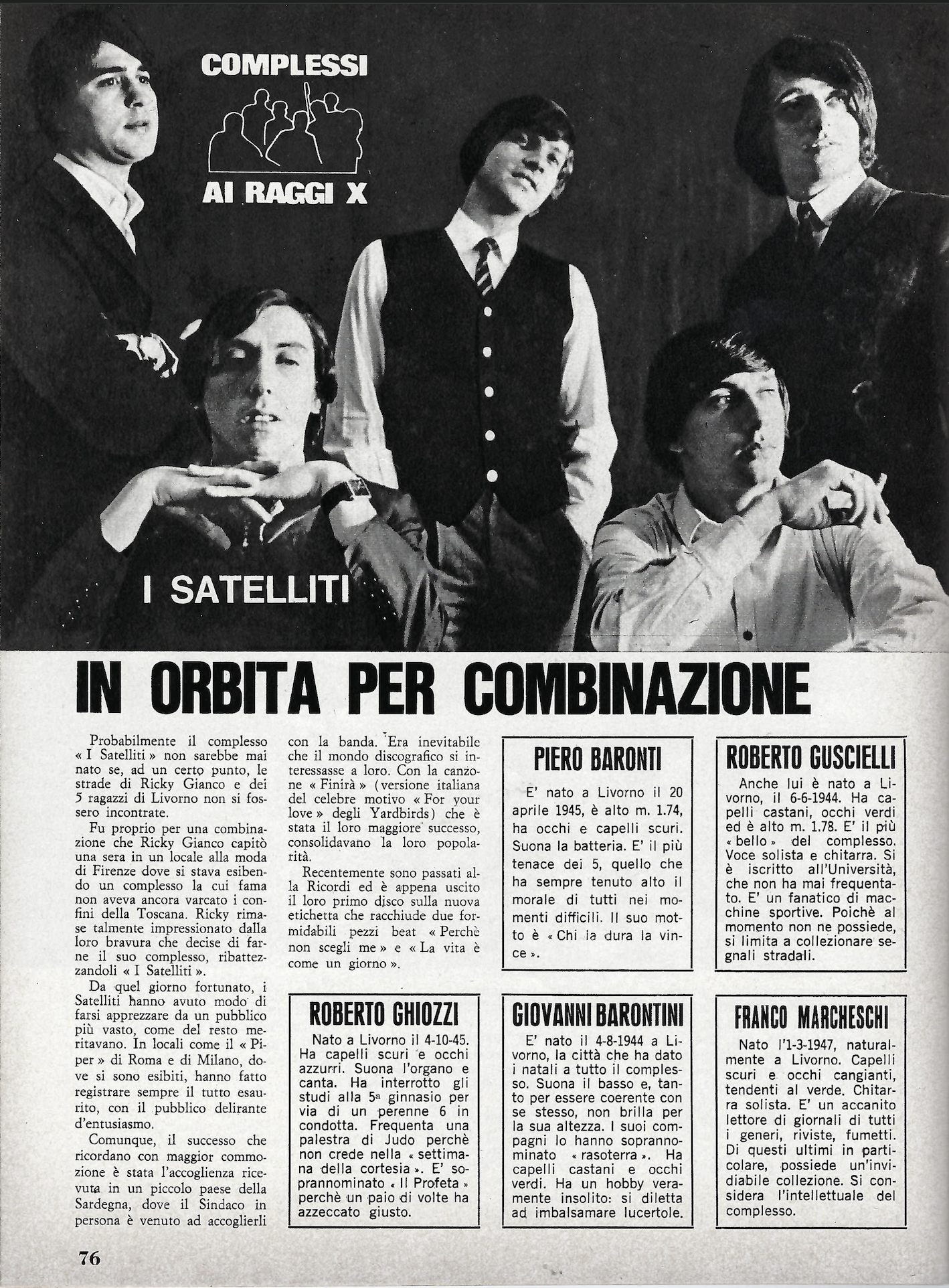 I SATELLITI