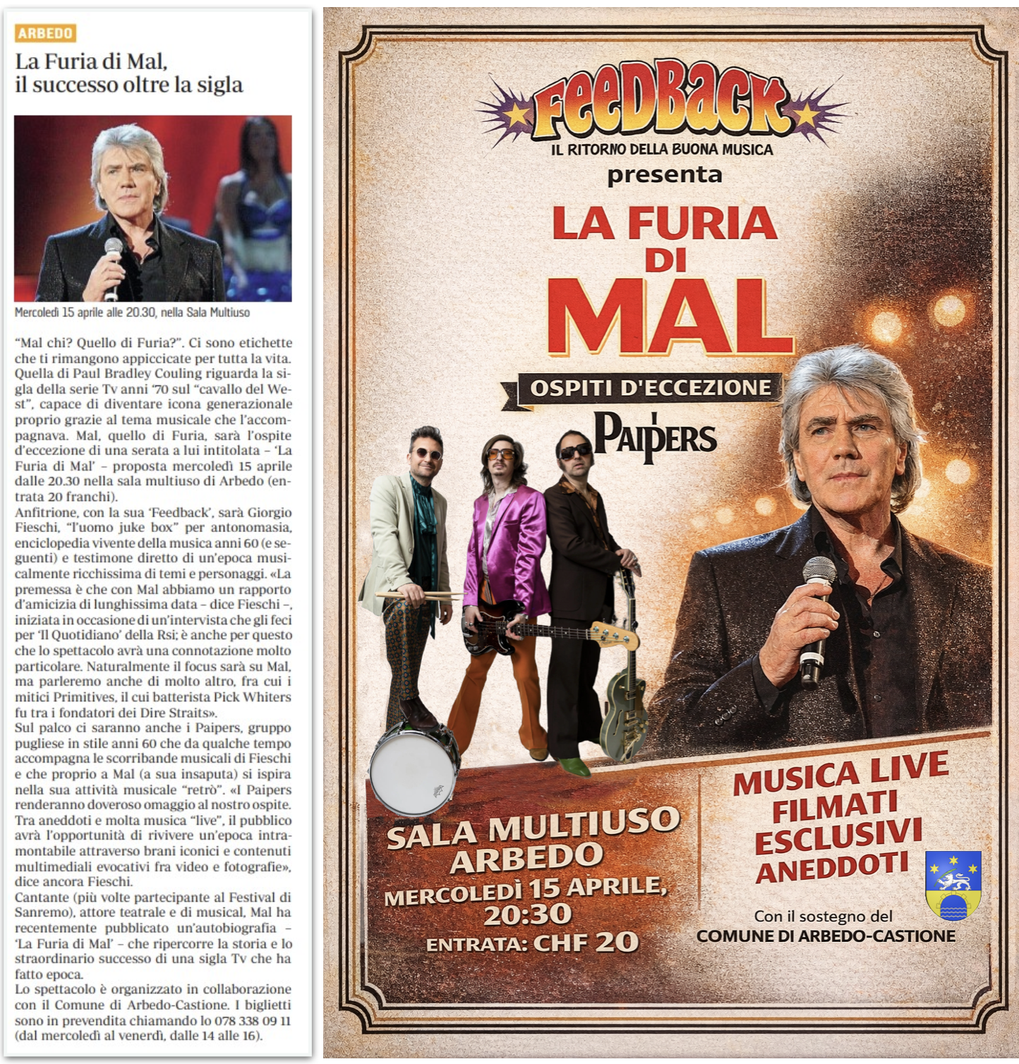 IMPERDIBILE SERATA! Newsletter IMPERDIBILE SERATA!